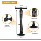 Staande Fietspomp - Vloerpomp