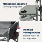 TRVLMORE Campingstoelen 2 Stuks