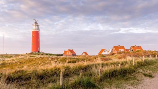 Texel, vuurtoren en de Cocksdorp