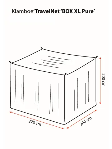 Travelnet reisklamboe BOX XL PURE