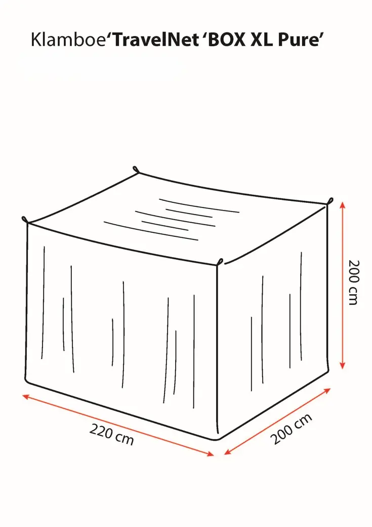 Travelnet reisklamboe BOX XL PURE