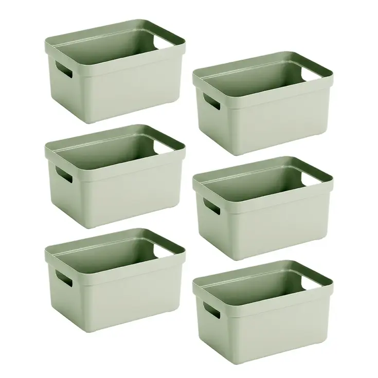 Sigma home - Opbergbox - 5L - 6-delig