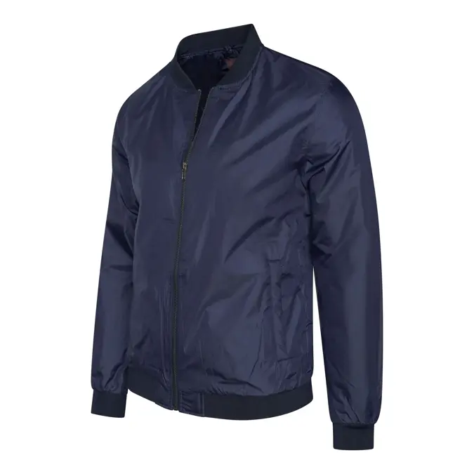 Heren Summer Jacket Navy Cappuccino Italia