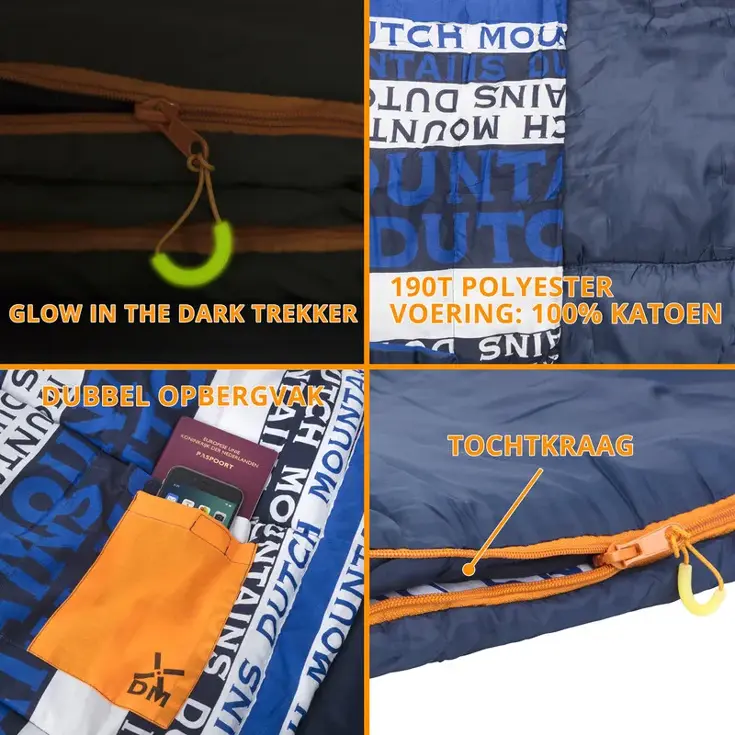 Katoenen Slaapzak Goeree 220x90cm