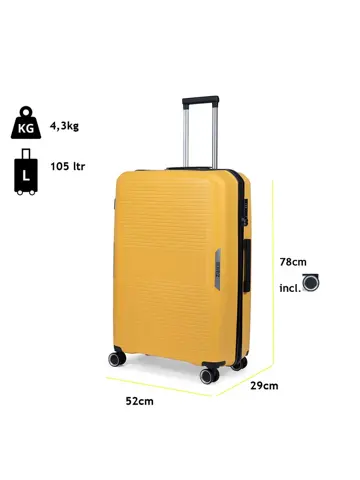 Swinger Grote koffer 78cm - 105 liter