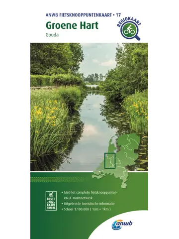 ANWB Knooppuntenkaart 17 Groene Hart