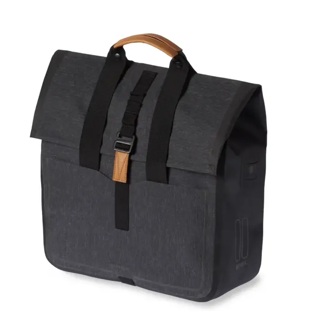 Basil shoppertas Urban dry charcoal 25L