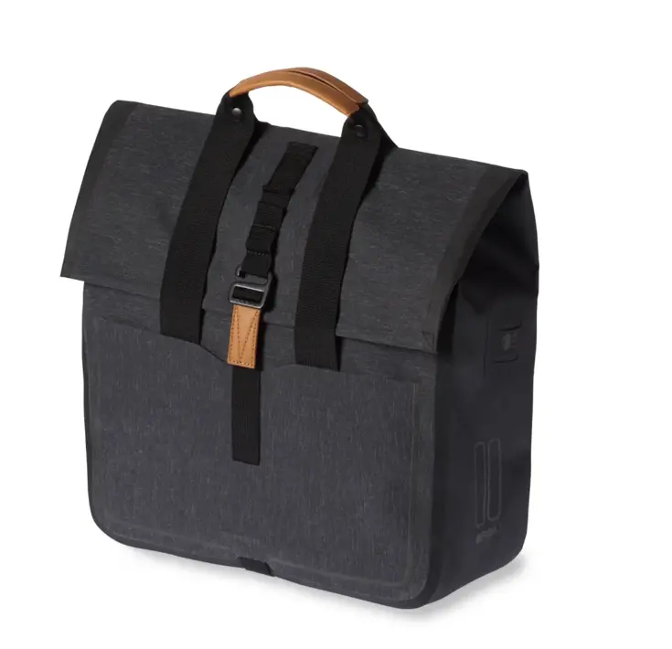 Basil shoppertas Urban dry charcoal 25L