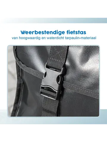 ProPlus Fietstas Dubbel - 40 L