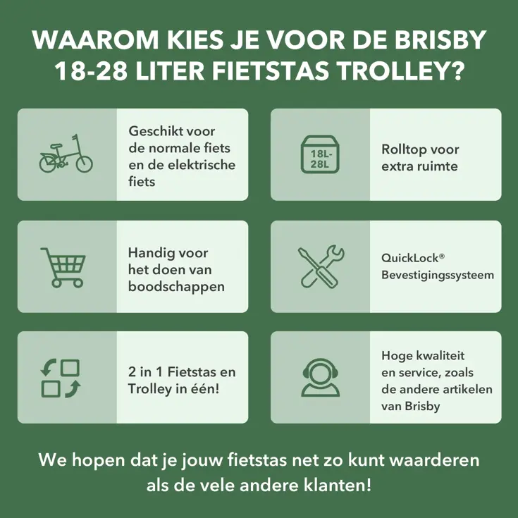 Fietstas Trolley - Laptopvak