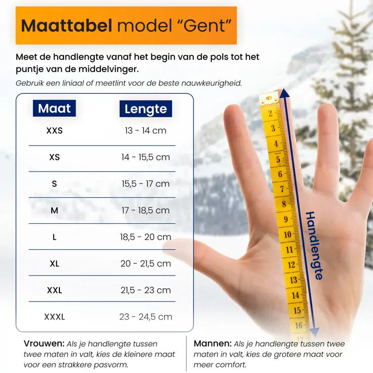 Waterdichte Touchscreen Handschoenen