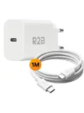 USB-C Kabel 1 meter met USB-C Adapter