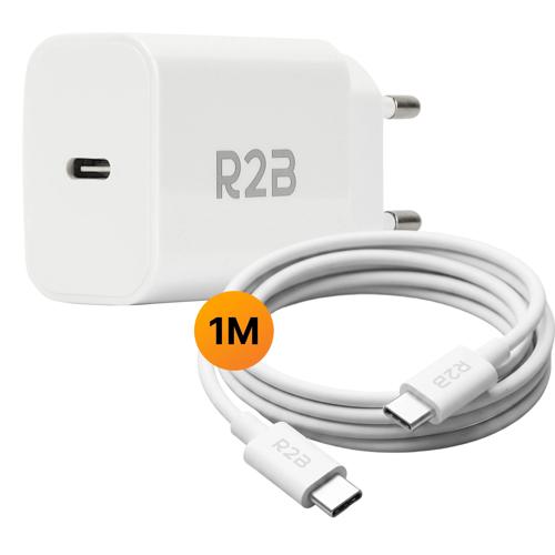 USB-C Kabel 1 meter met USB-C Adapter