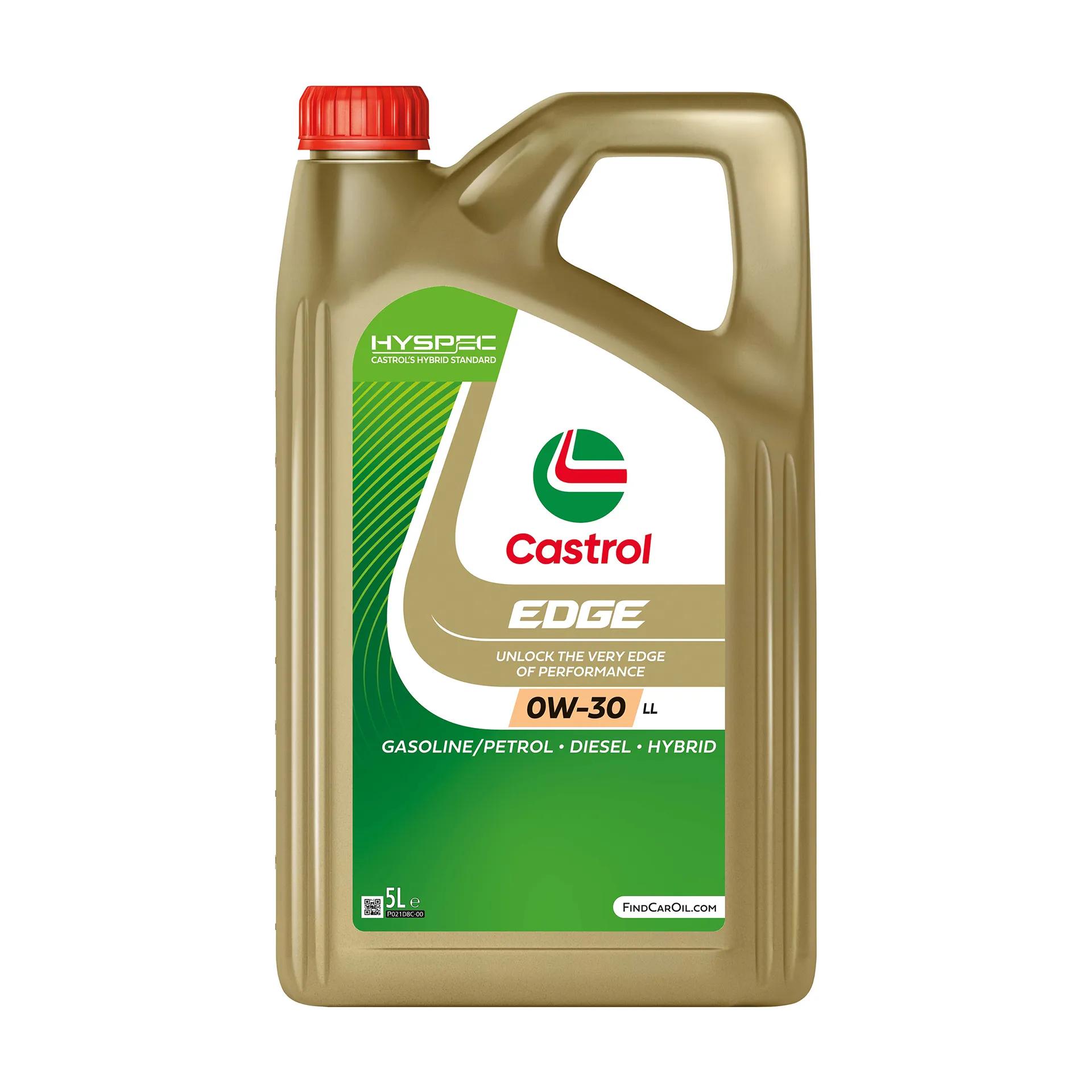 Castrol  Motorolie Edge 0W-30 LL 5 Liter  Goud main product image