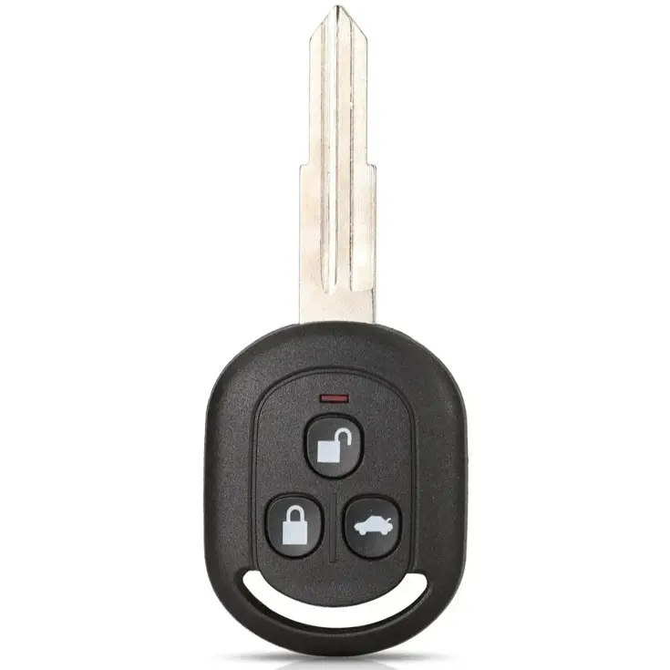 Sleutelbehuizing 3 knops geschikt voor Chevrolet