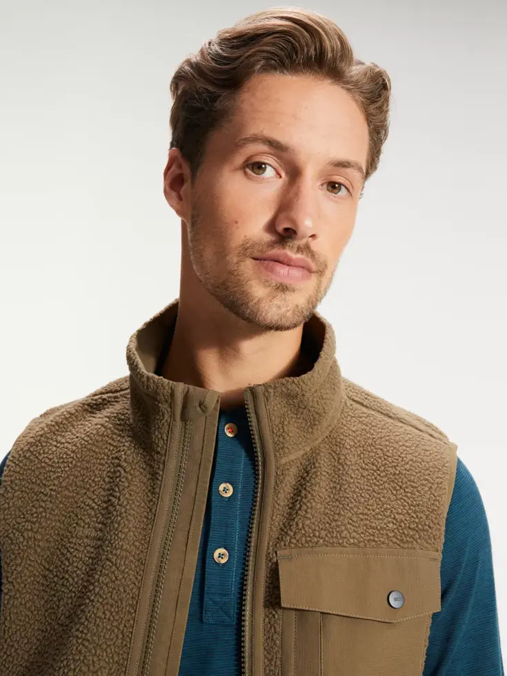 Nicop - Fleece bodywarmer heren