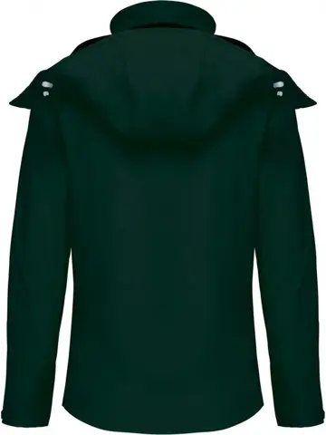 dames softshell jas - Afneembare capuchon