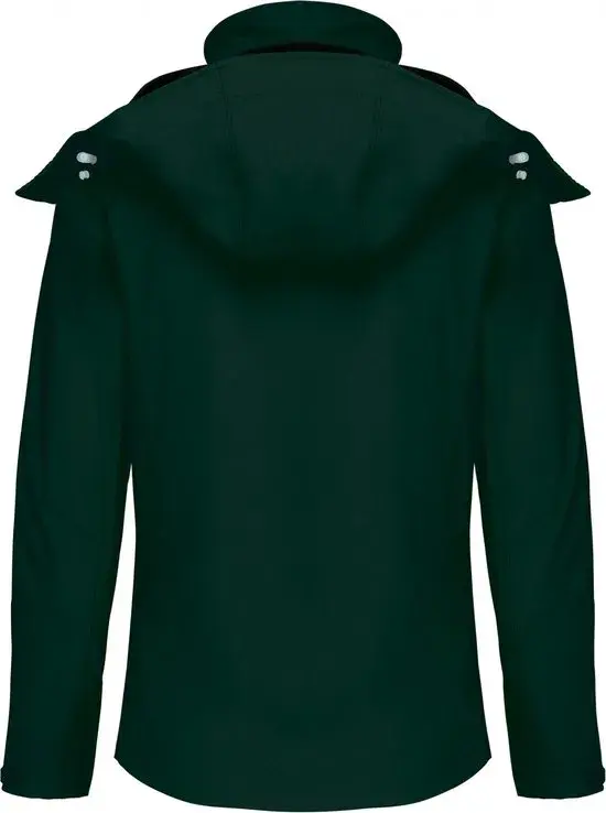 dames softshell jas - Afneembare capuchon