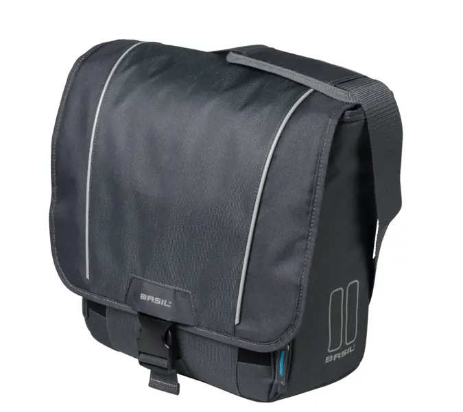 Basil schoudertas Sport Design graphite 18L