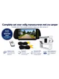 Dubbele achteruitrijcamera 7 inch scherm