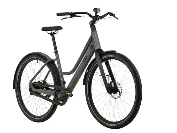 Stealth M city ebike - automaat - grijs - Sum