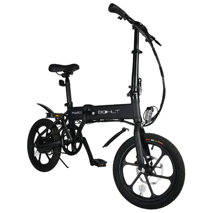 Elektrische vouwfiets - R160 - 16 inch - Zwart