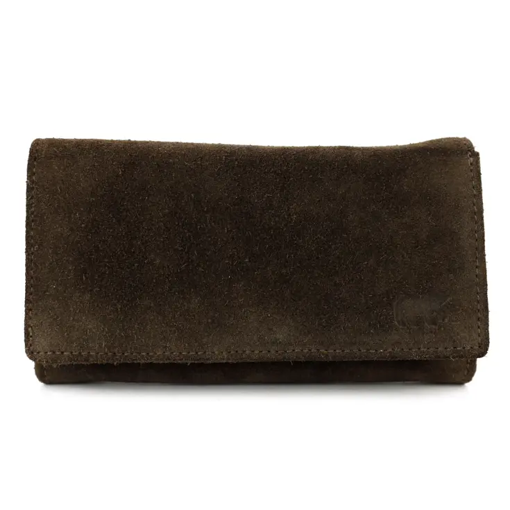 Sweety XL - Suede Leren Overslagportemonnee