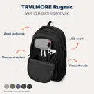 TRVLMORE Rugtas - 28L - 15,6 Inch