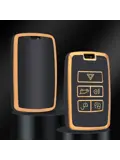 TPU Sleutelhoesje voor Landrover goud B5