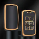 Dutch Shield Sleutelhoesje  Jaguar goud B5