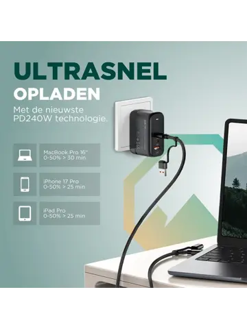 Remodius UniCharge Universele Oplaadkabel