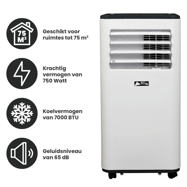 Technolife Mobiele Airco - 7000BTU