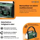 Noodradio® Solar Powerbank 10.000 mAh