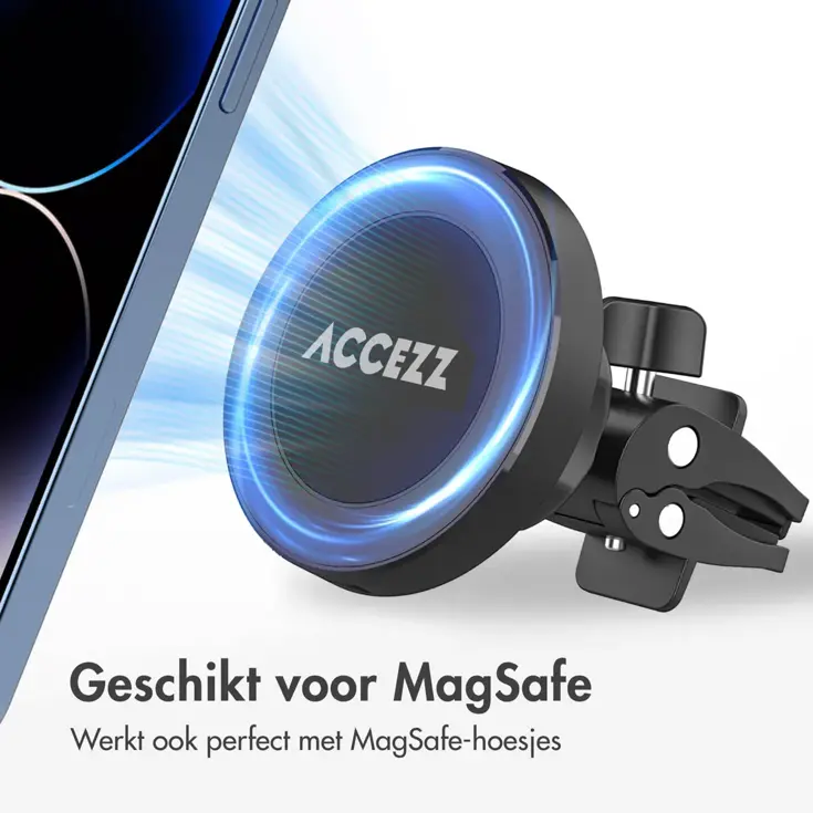 Magsafe Telefoonhouder + Autolader - Vent