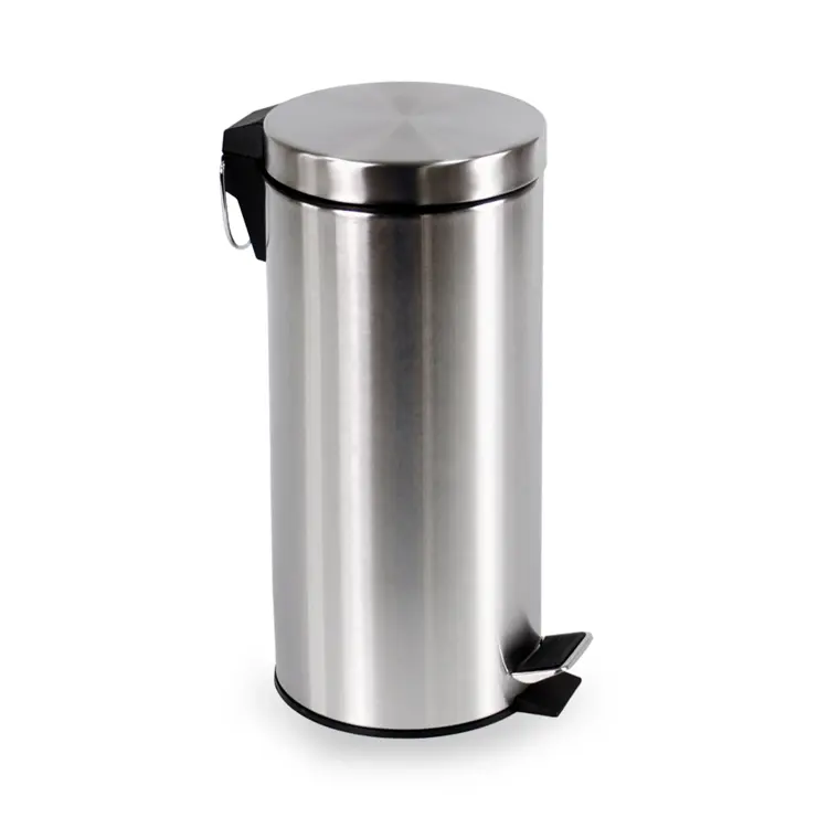 Pedaalemmer 30L – RVS Afvalbak