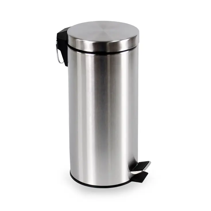 Pedaalemmer 30L – RVS Afvalbak