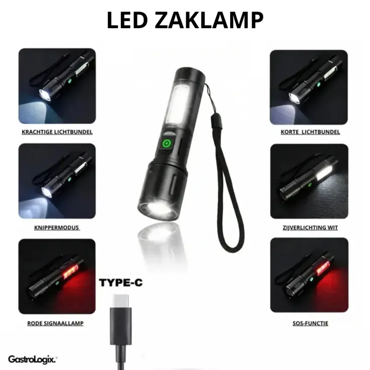 Noodradio 2.000mAh + Zaklamp