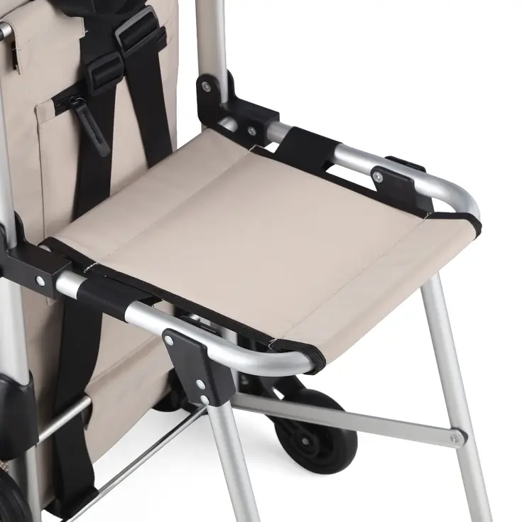 Boodschappentrolley 35L - Trapwielen