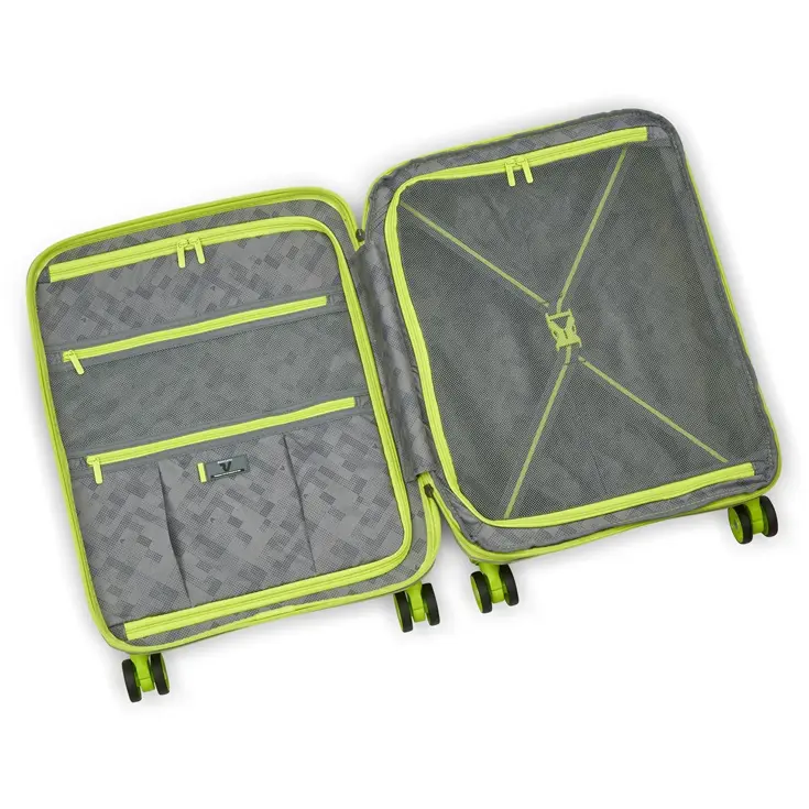 Roncato B-Flying expandable trolley 55 Groen