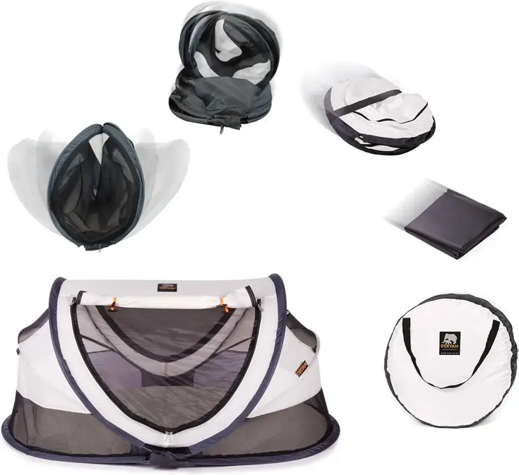 Peuter luxe campingbedje - Zelfopblaasbare matras