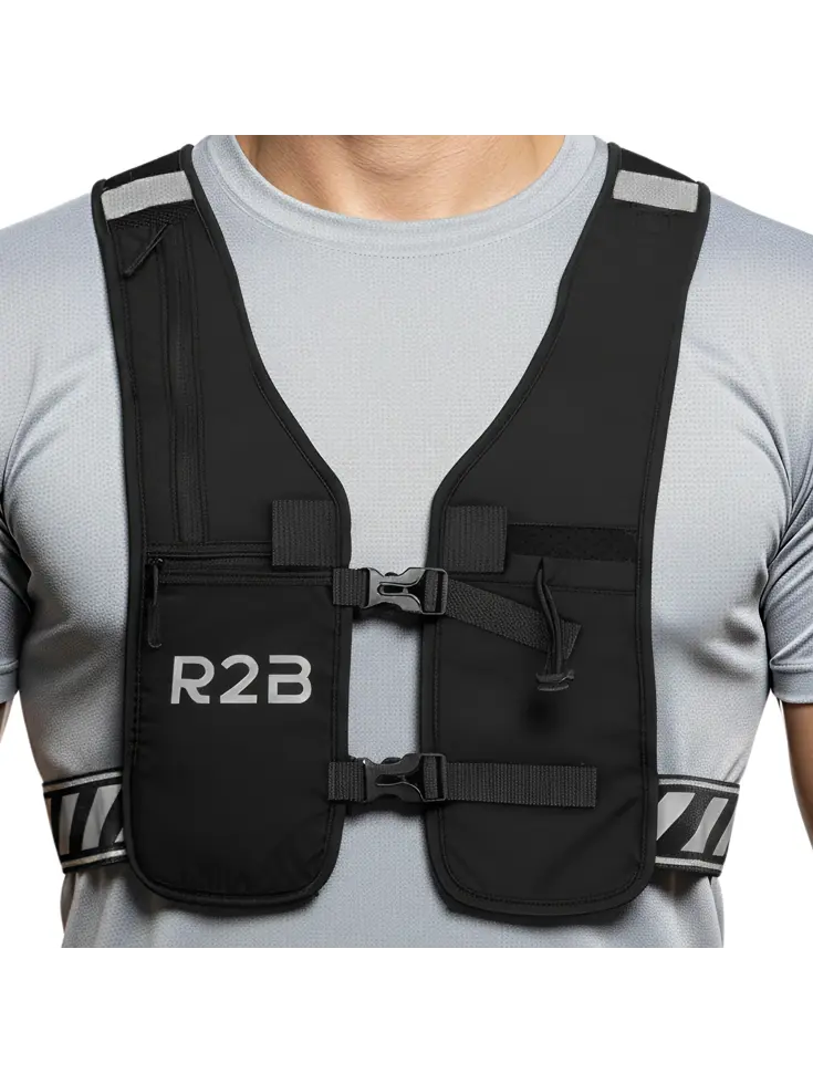 Hardloopvest met Opbergvakjes - Running vest
