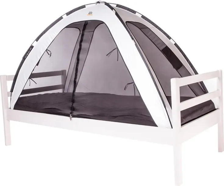 Bedtent Klamboe - 200x90cm - Muggennet - 1mm gaas