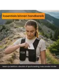 Hardloopvest met Waterzak en Opbergvakjes