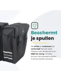Voltano Dubbele Fietstas 24 L Urban Flow XL