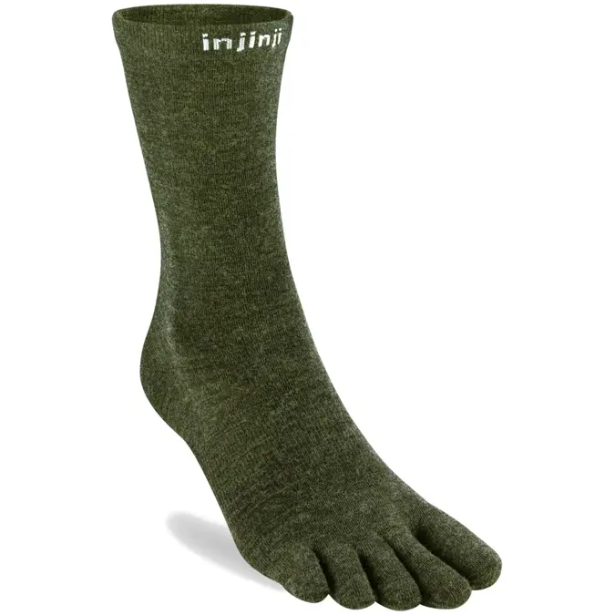 Injinji Liner Crew Merinowol sokken
