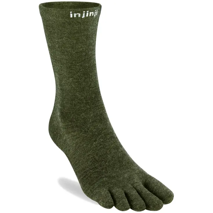Injinji Liner Crew Merinowol sokken
