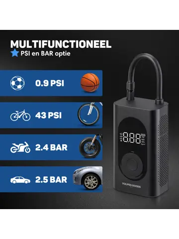 Autocompressor - Bandenpomp - Powerbank