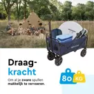 Bolderkar - Opvouwbaar - 80 KG