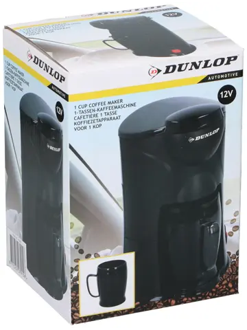 Koffiezetapparaat 1 kop 12V incl. mok