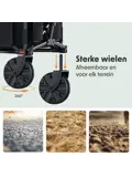 Bolderkar – 100KG – Zwart